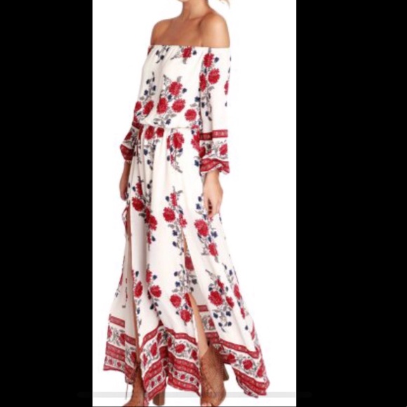 yes fashion Dresses & Skirts - Brand New Off Shoulder Bohemia Beach Dress Jrs M